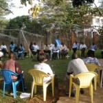 Ahh training outside in God creation